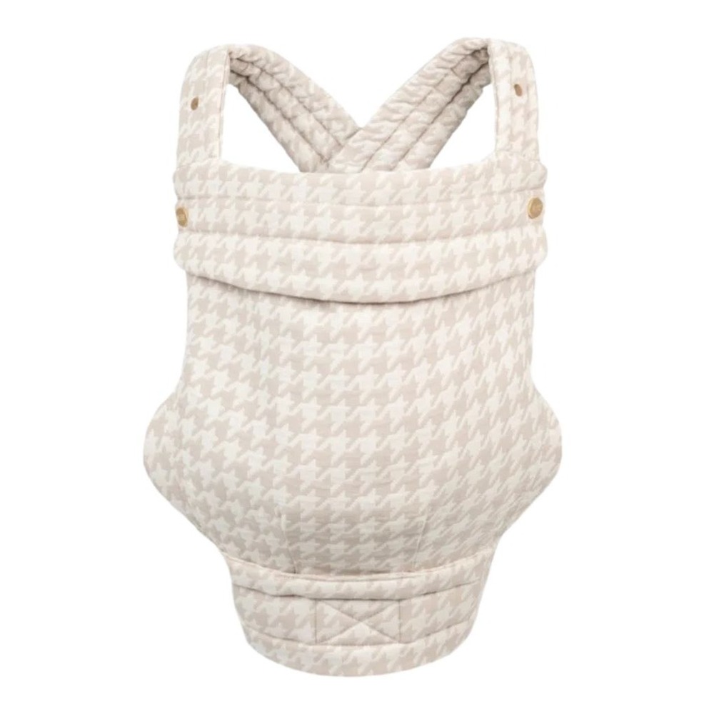 Mabe The Monarch OS Beige Houndstooth Ergonomic